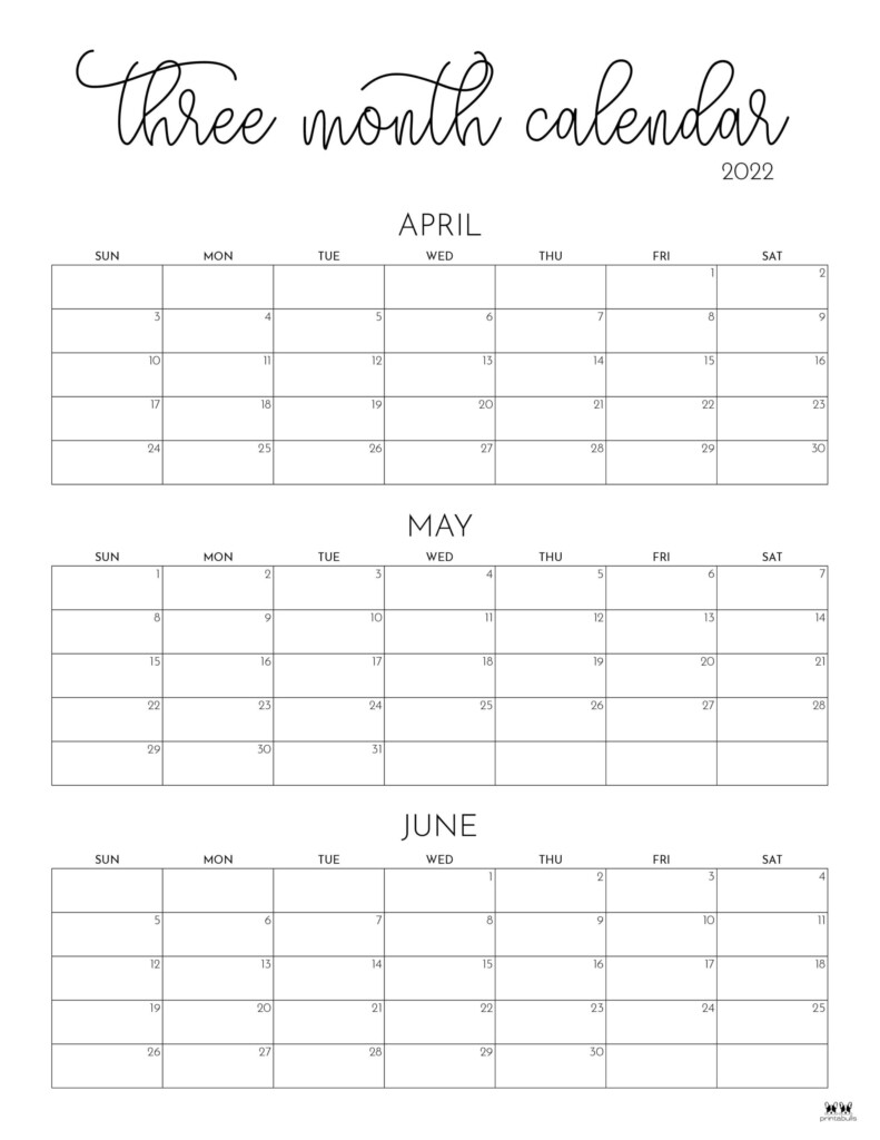 2025 3 Months Calendar Pdf Mika Pearl