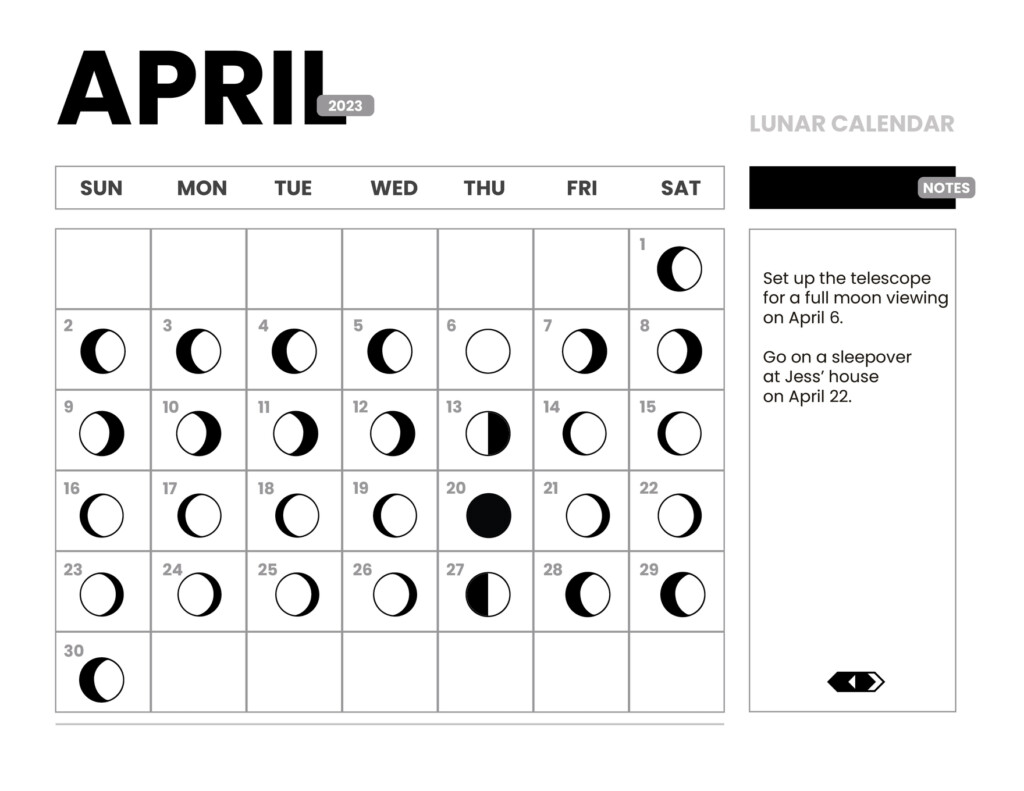 2025 Moon Phases Calendar Printable Free Sofie H Frandsen