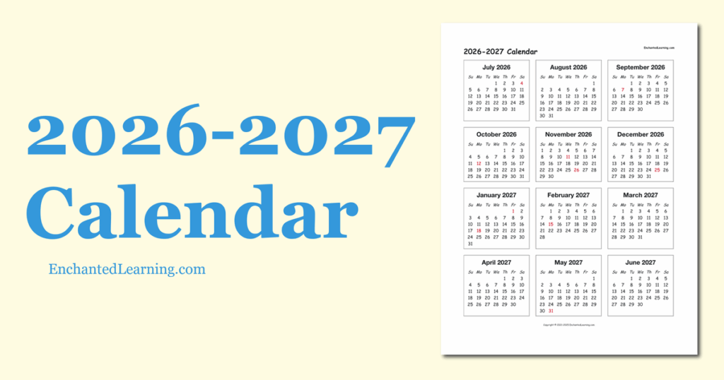 A Comprehensive Guide To The School Year Calendar 2026 2027 Thersa J 