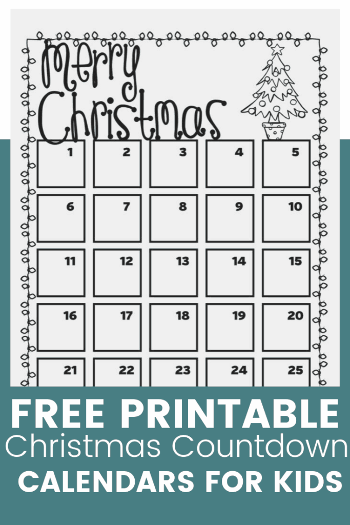 Calendar Countdown To Christmas Printable 2024 Buffy Coralie