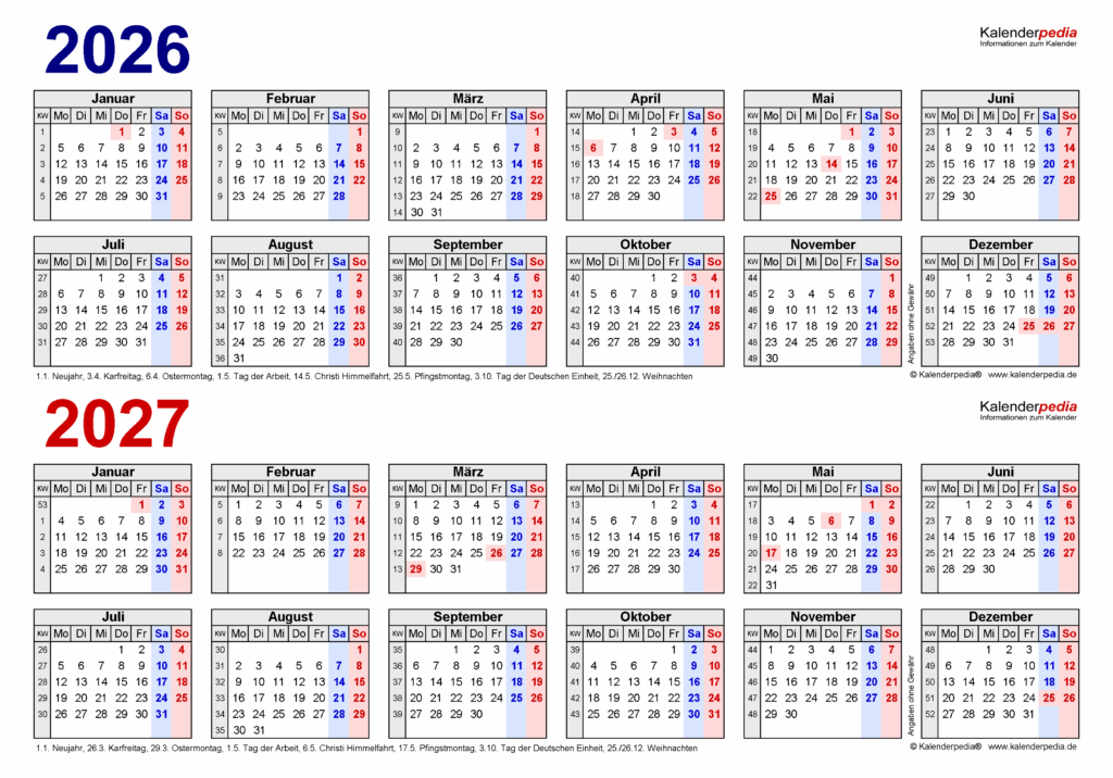 En Guide Til Kalender Online 2026 2027 Kalender Tool Kostenlos 2025