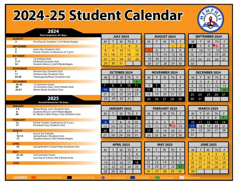 Fall Break 2025 Shelby County Schools Joseph J Burnside