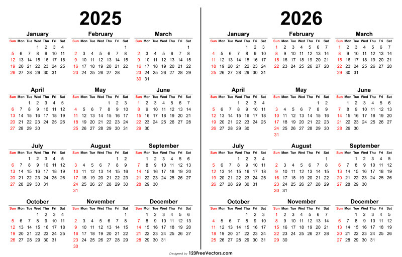 Free Download Calendar 2025