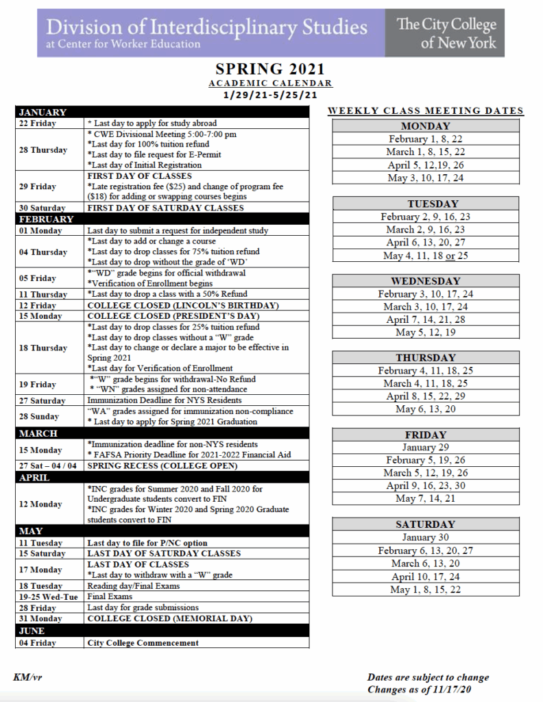 Hofstra Fall Academic Calendar Holly R Armitage