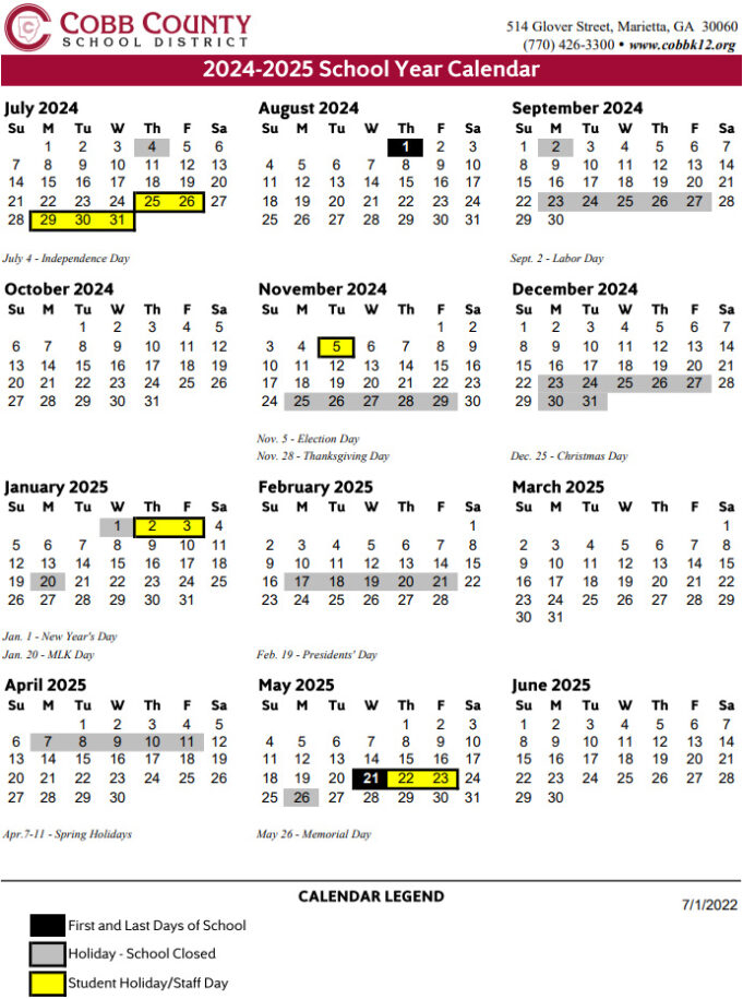 Hwrsd School Calendar 2025 2026 Emilie M Winther