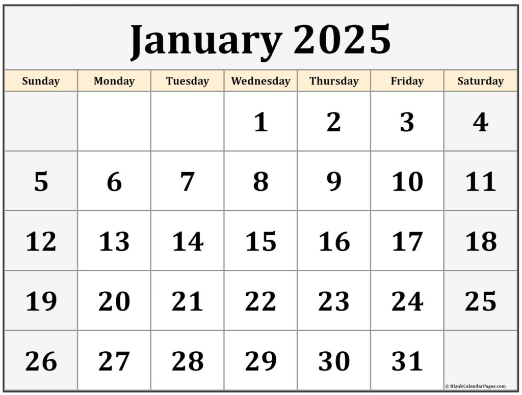 January 2025 Printable Calendar Free Full Pages Free Pdf Caitlin 