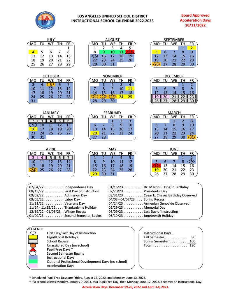 Lausd Calendar 2025 Finn A Coxen