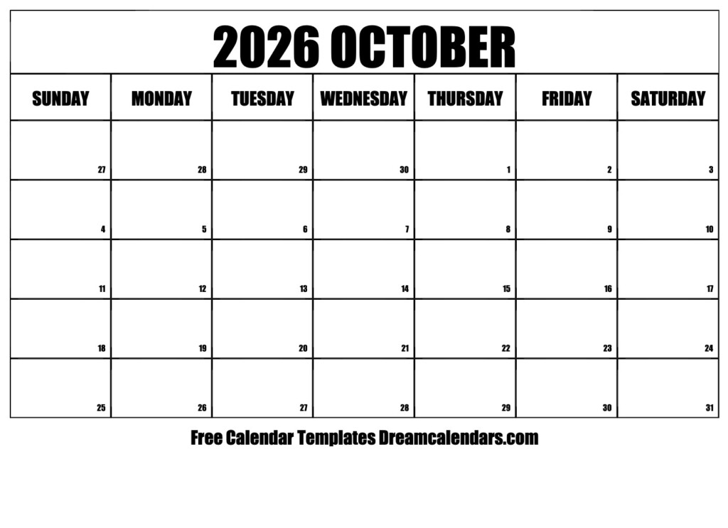 Navigating October 2026 A Guide To Celebratory Events And Observances 