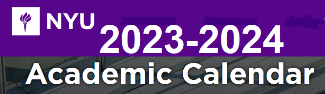 NYU Academic Calendar 2025 2026 Key Dates Deadlines