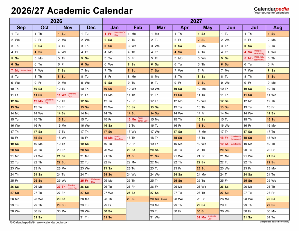 Penn State s Fall 2026 Academic Calendar A Blueprint For Success 