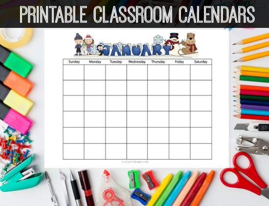 Printable Homework Calendars Preschool Kindergarten