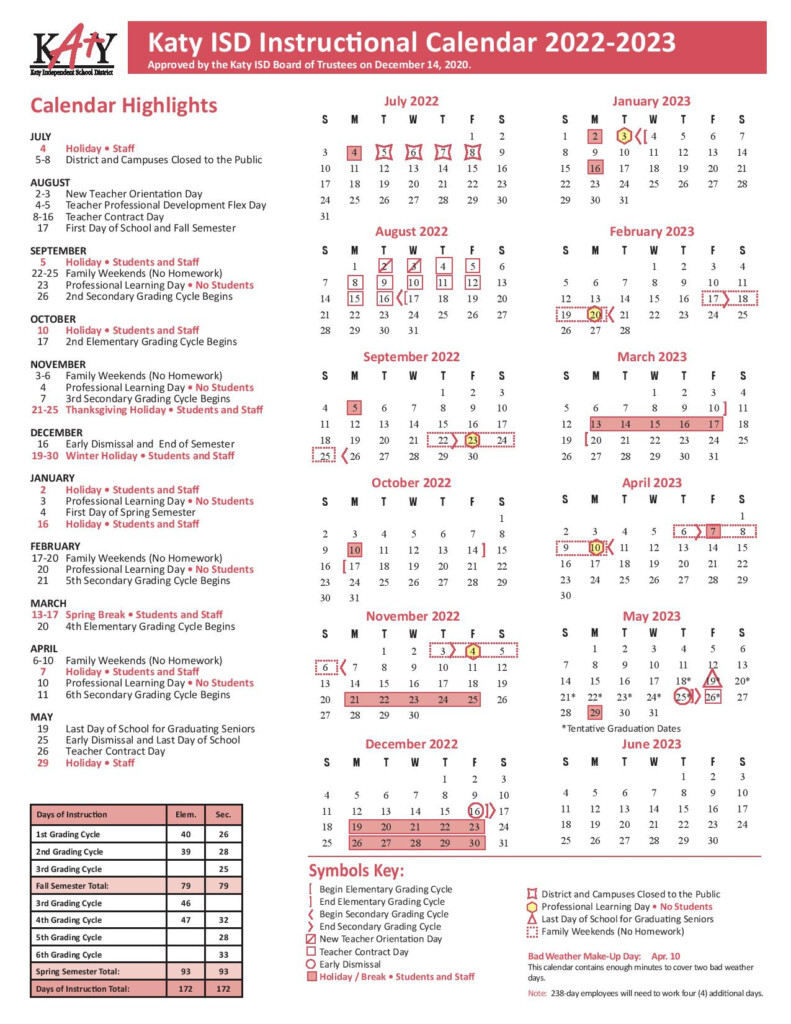School Calendar Plano Isd 2025 2026 Maria Vanlopez