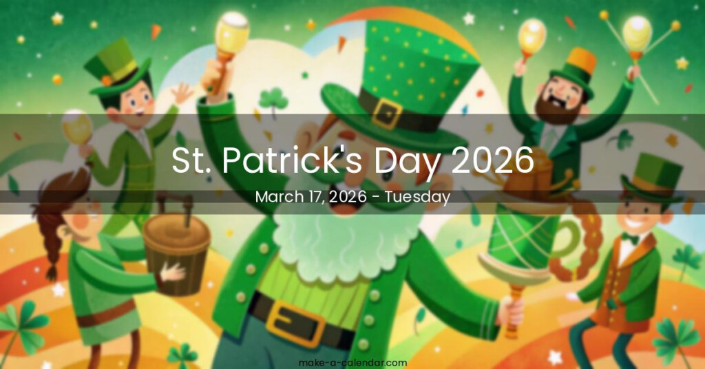 St Patrick 39 s Day 2026 When Is St Patrick 39 s Day 2026 Date 