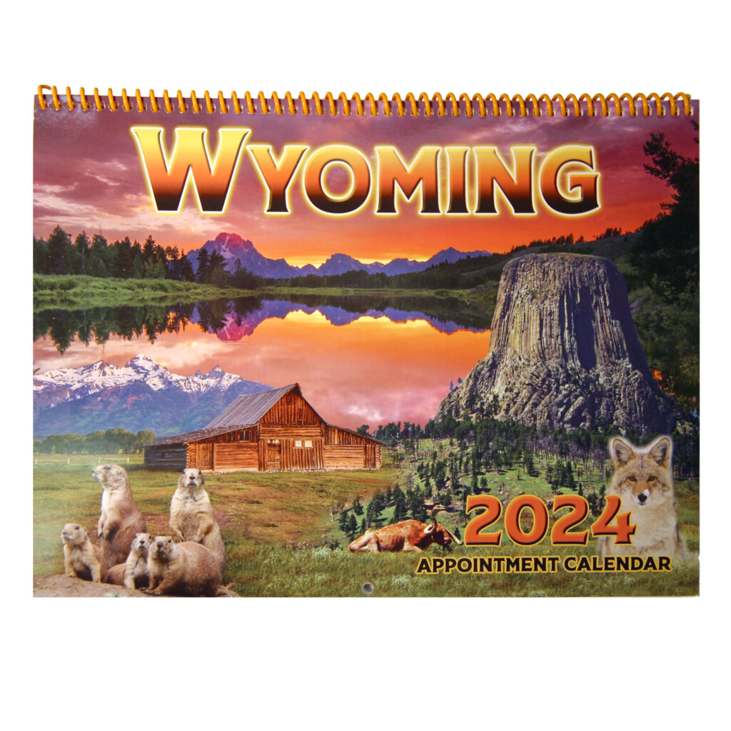 Wyoming 2025 Wall Calendar Matthew R Fowler